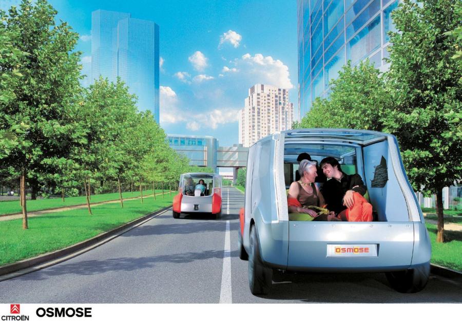  Citroen Osmose Concept 2000 года  (фото 14 из 16)